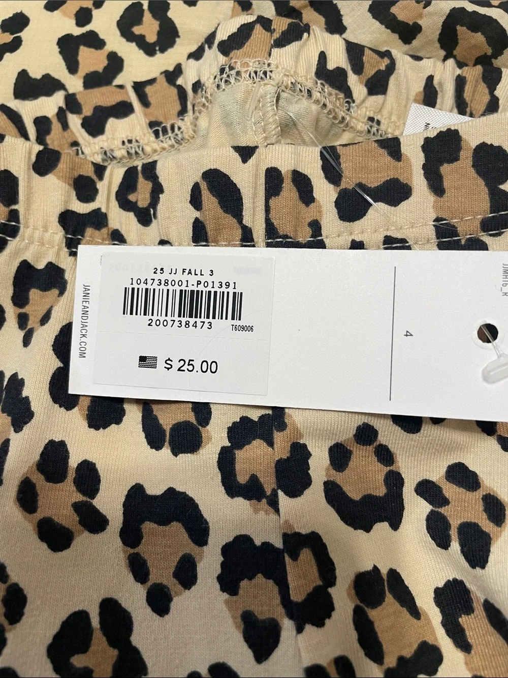 Janie and Jack Leopard Print Set